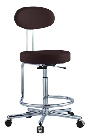 LS - 123 židle lékařská, koženka OTO BR 5 - koženka hořká čokoláda